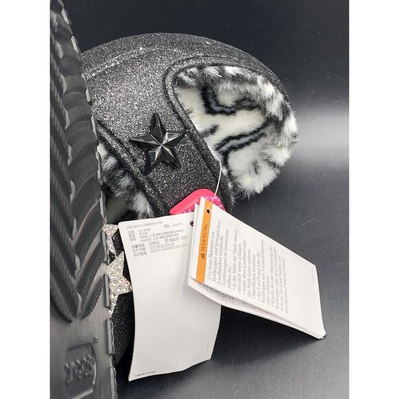 New Crocs Classic Cozzzy Disco Glitter Sandal Women's Size 14/Men’s 13 - Picture 13 of 16